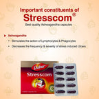 Dabur Stresscom Ashwagandha 12 Strips X 10 Capsules | Grab2Buy
