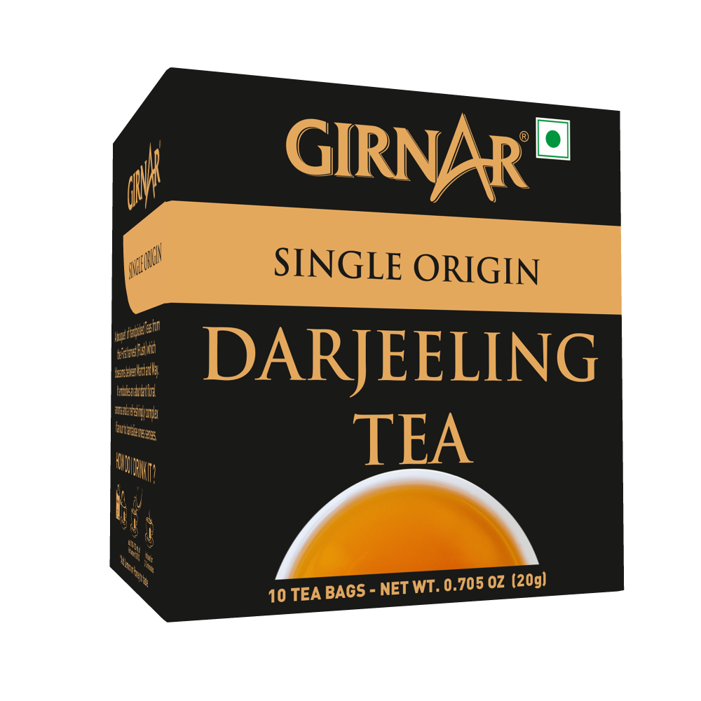 Girnar Single Origin Black Tea Bags - Darjeeling Tea | Grab2Buy