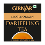 Girnar Single Origin Black Tea Bags - Darjeeling Tea | Grab2Buy