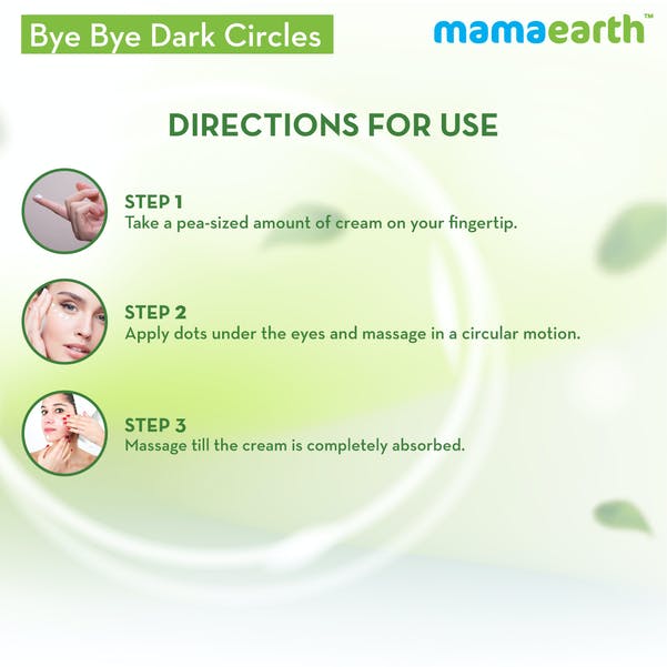 Mamaearth Bye Bye Dark Circles Eye Cream | Grab2Buy