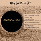 Faces Canada Compact Powder - Face Powder with SPF 20 - Natural Almond 06