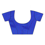 Vamika Royal Blue Cotton Silk Weaving Saree (Binita Royal Blue) | Grab2Buy