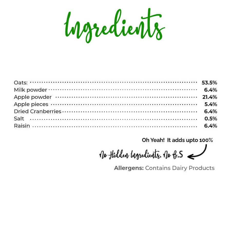 The Taste Company Apple Oat Meal | Grab2Buy