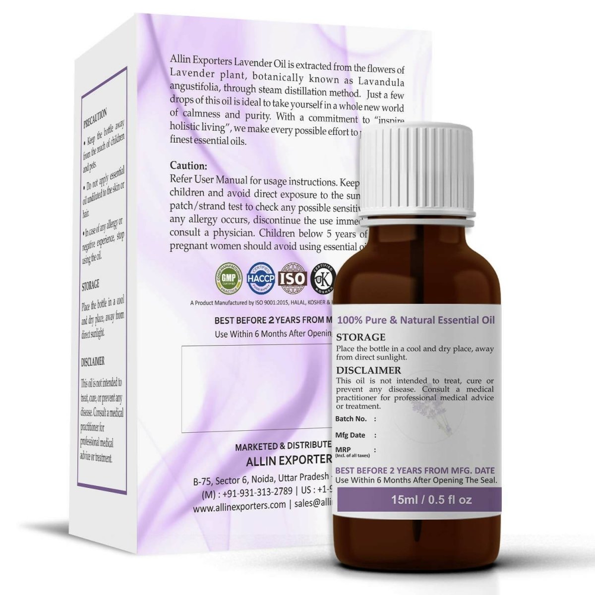 Allin Exporters Lavender Essential Oil | Grab2Buy