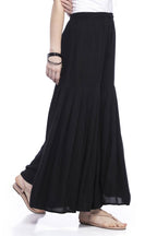 Mominos Fashion Cotton Black Palazzo For Girls | Grab2Buy