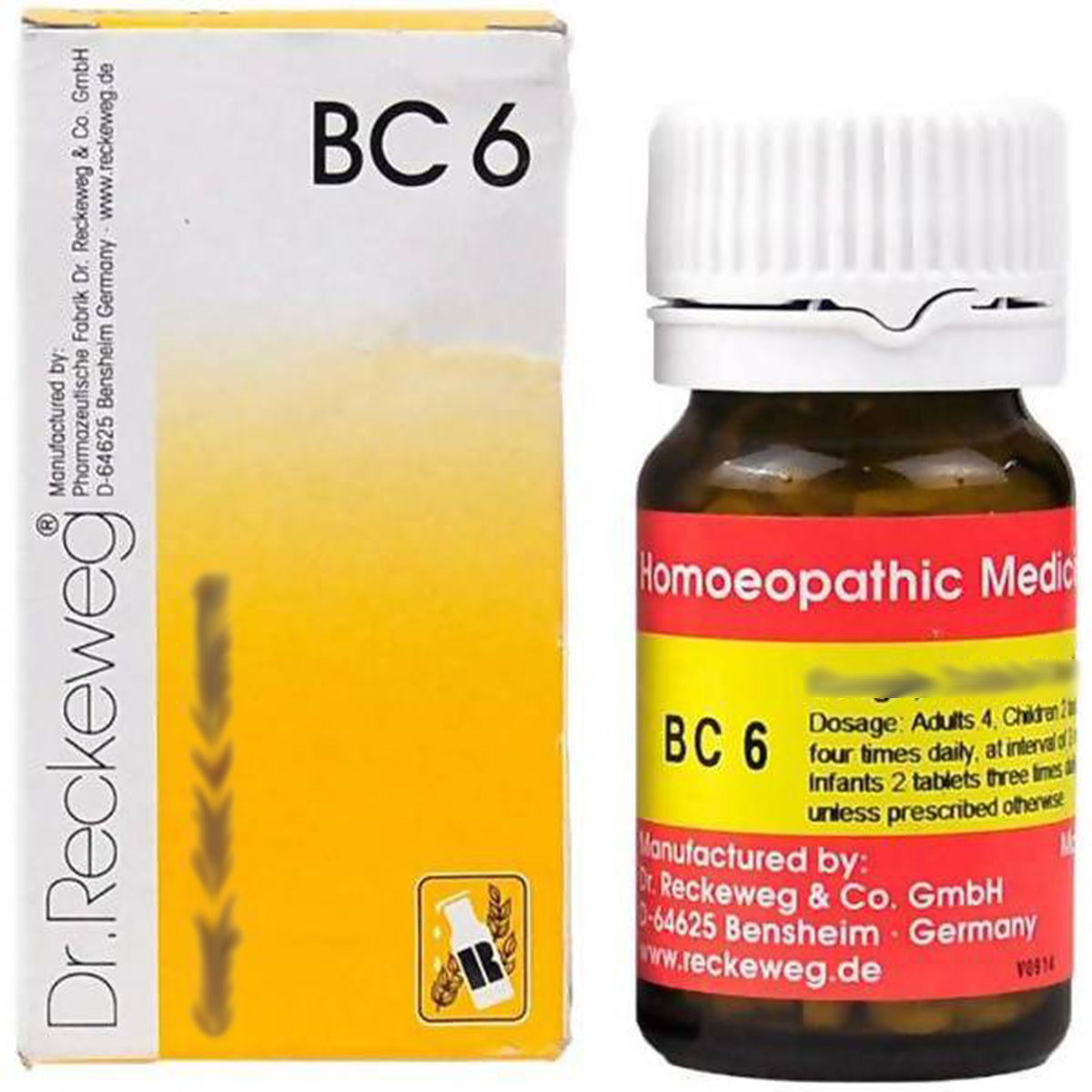 Dr. Reckeweg Bio Combination 6 (BC 6) Tablet | Grab2Buy