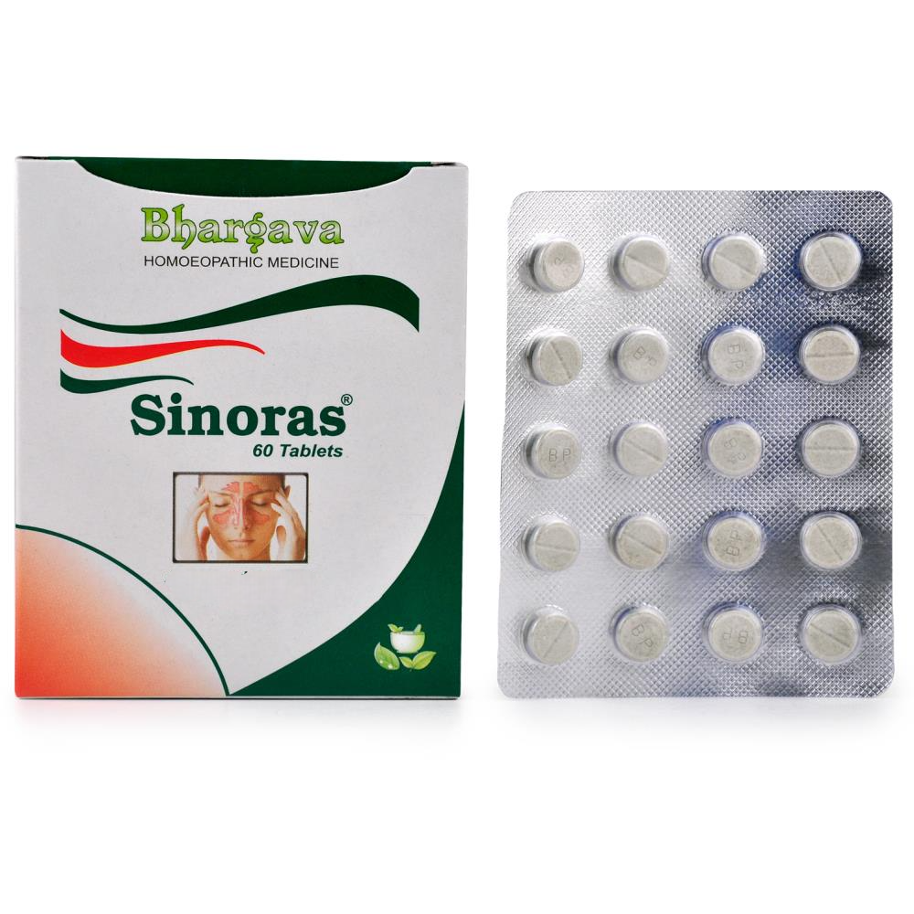 Dr. Bhargava Homeopathy Sinoras Tablets | Grab2Buy