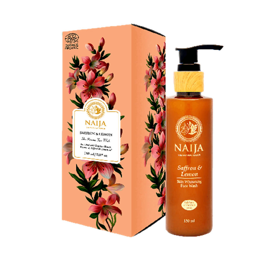 Naija Saffron & Lemon Skin Whitening Face Wash | Grab2Buy