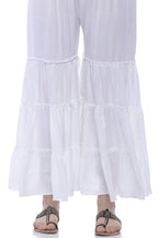 Mominos Fashion Reyon Cotton White Palazzo | Grab2Buy