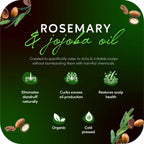 Careberry Organic Rosemary & Jojoba Anti Dandruff Hair Oil | Grab2Buy