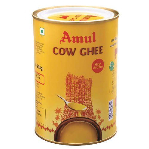Amul High Aroma Cow Ghee | Desi Ghee with Rich Aroma | Certified Cultured Cow Ghee | Grab2Buy