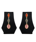 Gold-Polished Alloy Diva Look Stylish Contemporary Earrings - The Pari | Grab2Buy