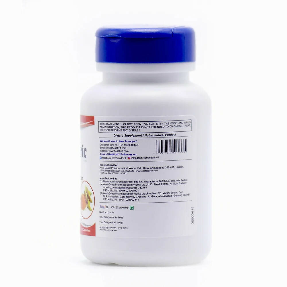 Healthvit Turmeric Capsules | Grab2Buy