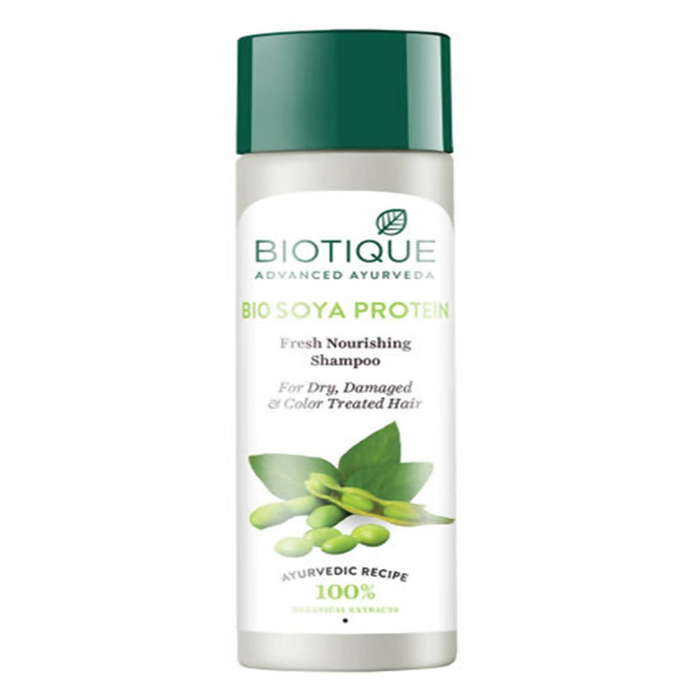 Biotique Advanced Ayurveda Bio Soya Protein Fresh Nourishing Shampoo | Grab2Buy
