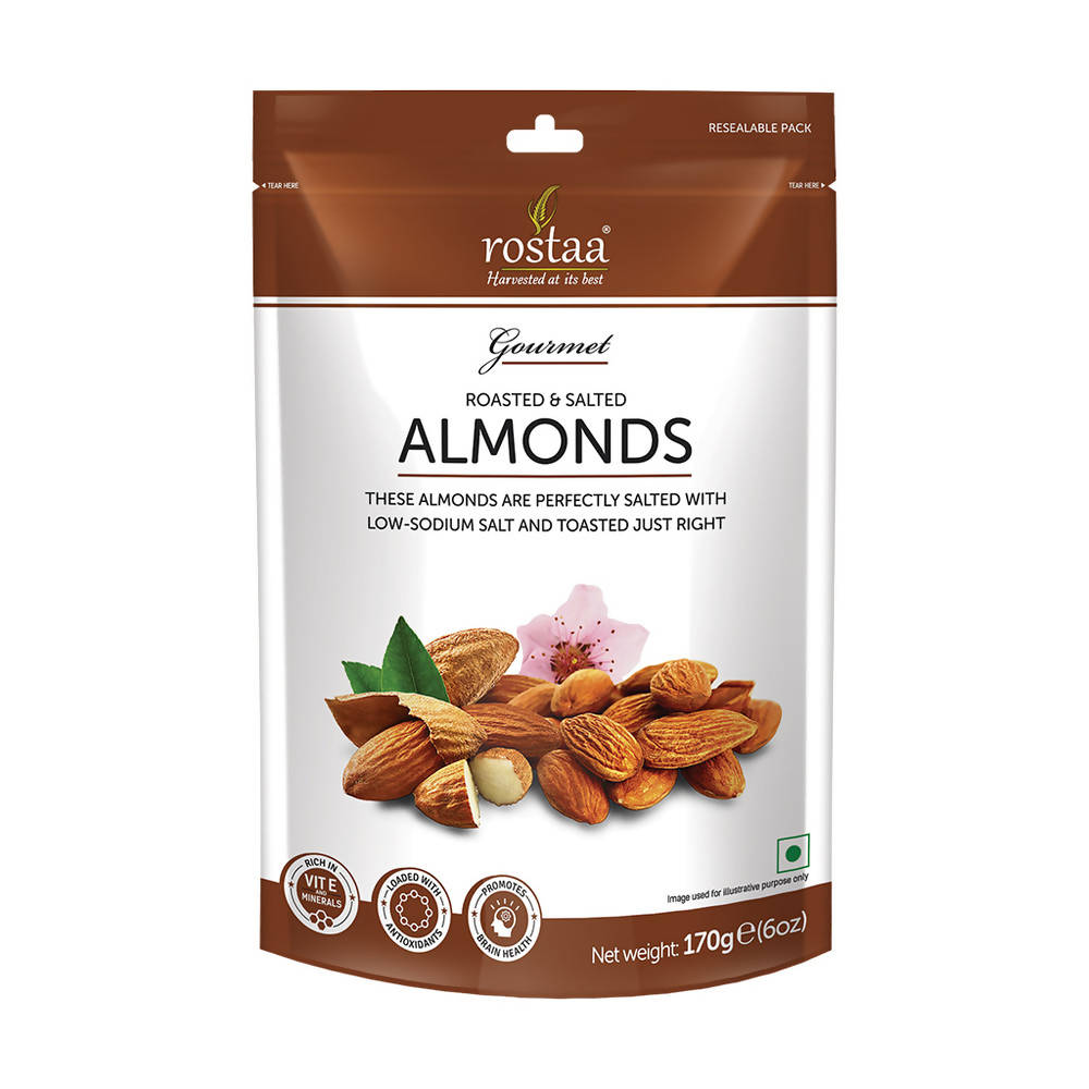 Rostaa Roasted & Salted Almonds | Grab2Buy