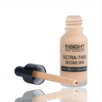 Insight Cosmetics Ultra-Thin Second Skin Long Wear Liquid, Creamnatural Foundation - Golden Honey
