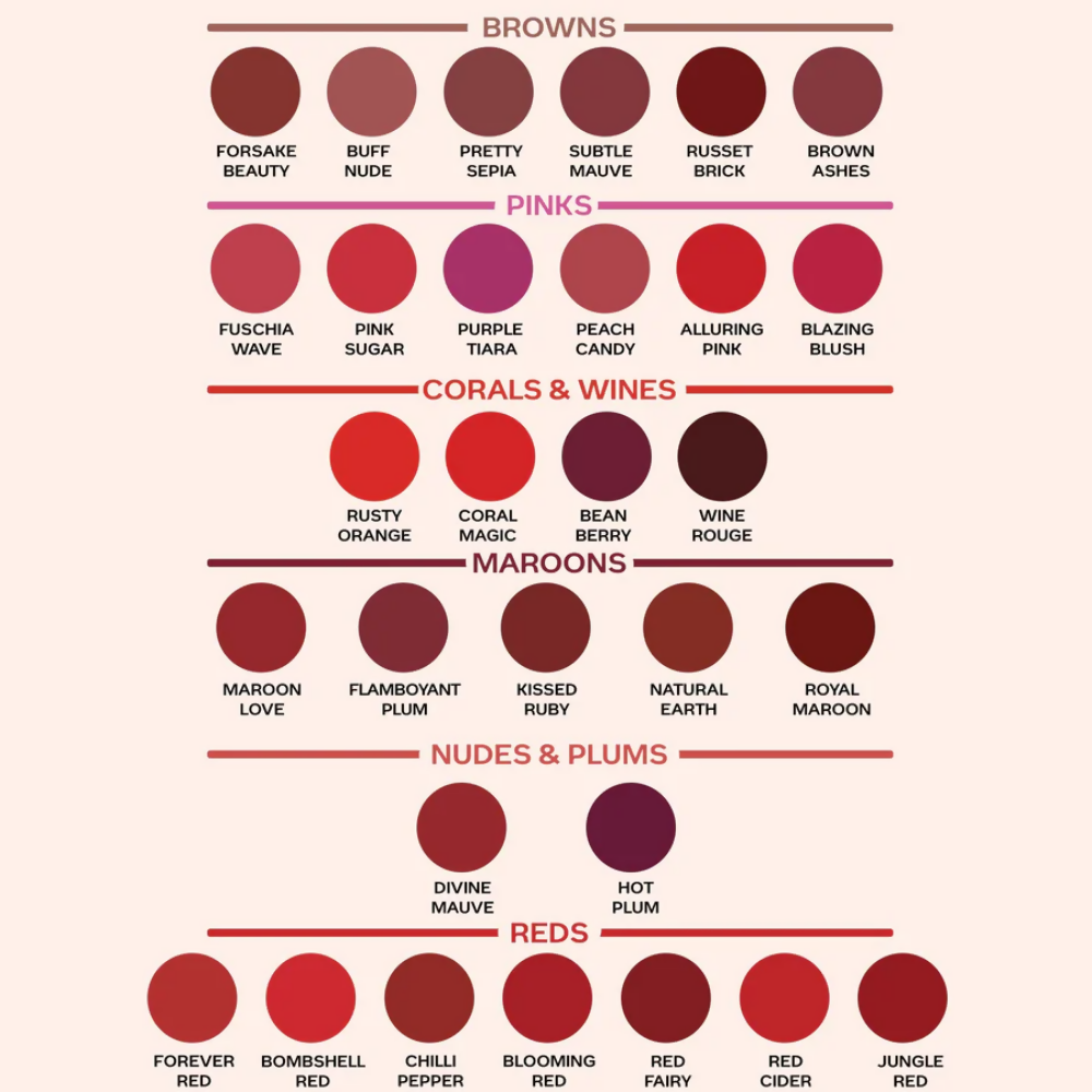 Faces Canada Weightless Matte Finish Lipstick - Flamboyant Plum 12 | Grab2Buy