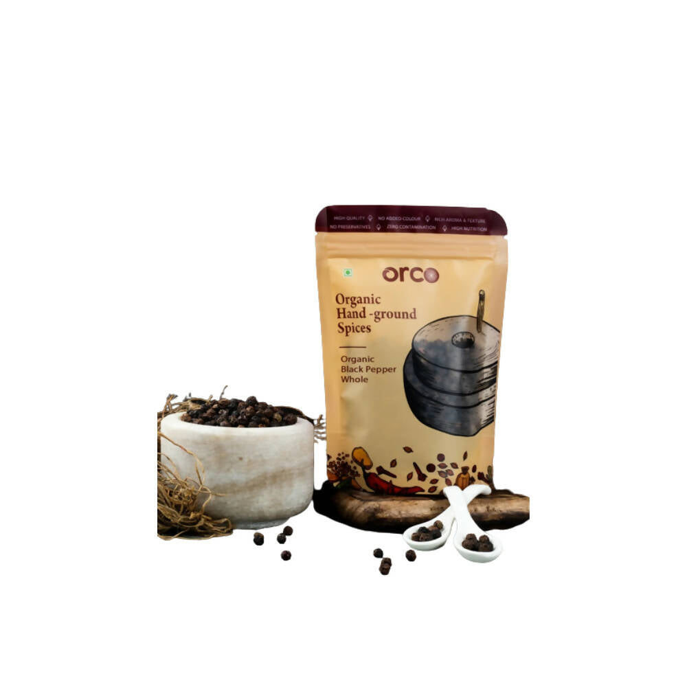 Orco Organic Black Pepper Whole | Grab2Buy
