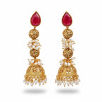 JS Fashion Designer Antique Jewellery High Gold Polish Earrings for Women | Grab2Buy