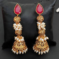 JS Fashion Designer Antique Jewellery High Gold Polish Earrings for Women | Grab2Buy