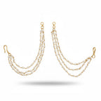 JS Fashion Triple Layer Antique Earrings for Women | Grab2Buy