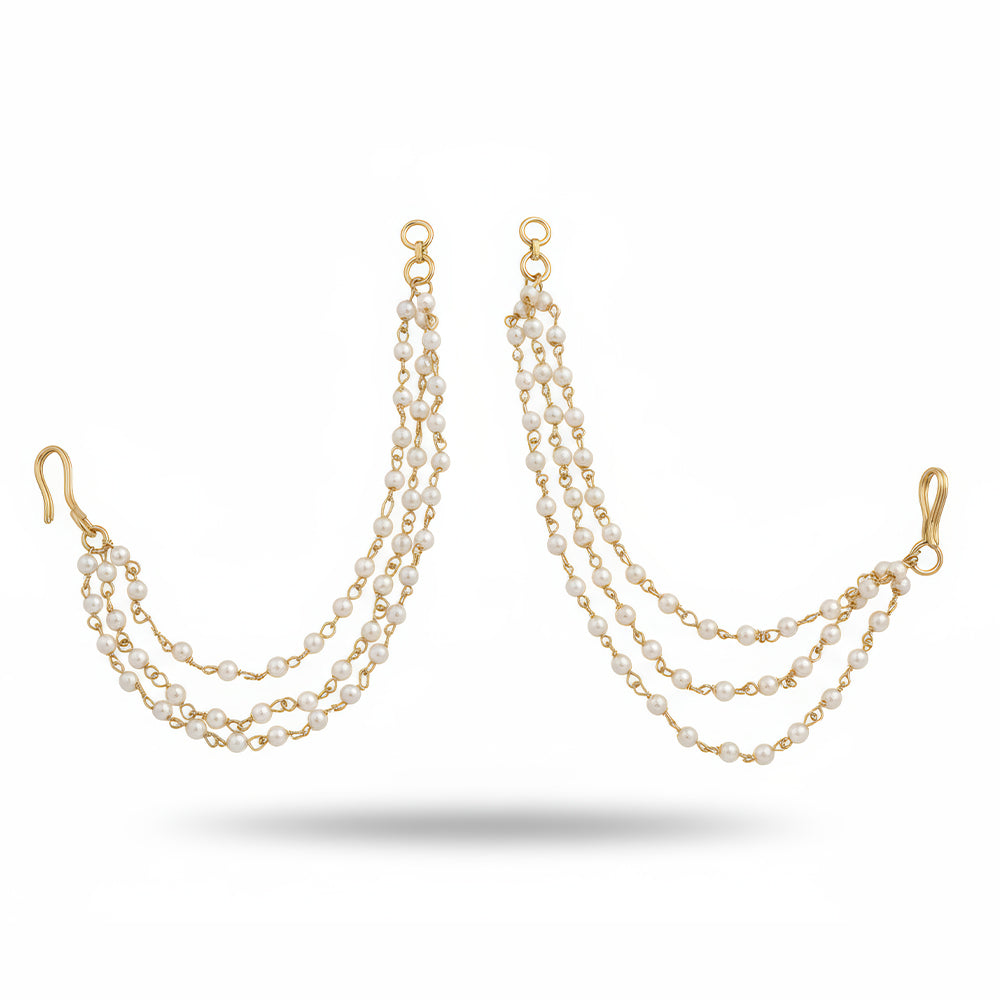 JS Fashion Triple Layer Antique Earrings for Women | Grab2Buy