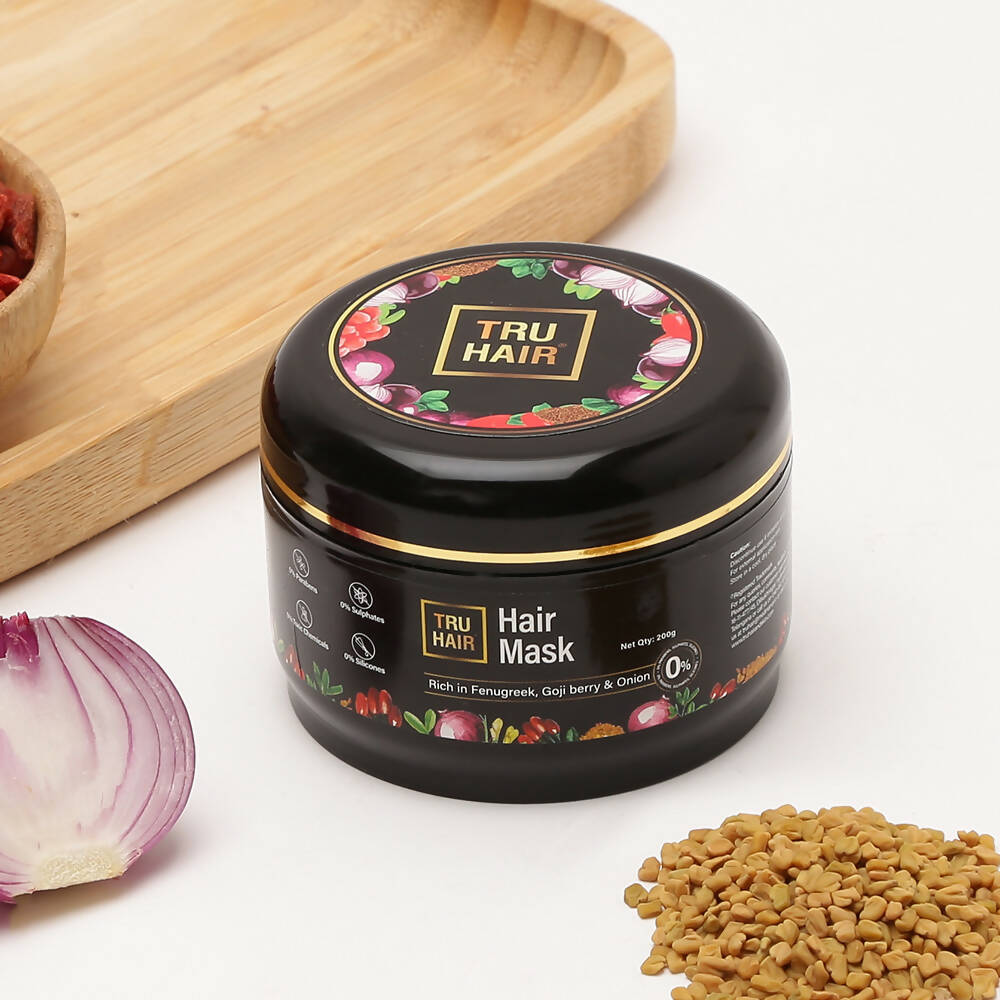 Tru Hair & Skin Fenugreek, Goji Berry & Onion Hair Mask | Grab2Buy