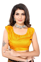 Vamika Yellow Lycra Knitted Saree | Grab2Buy
