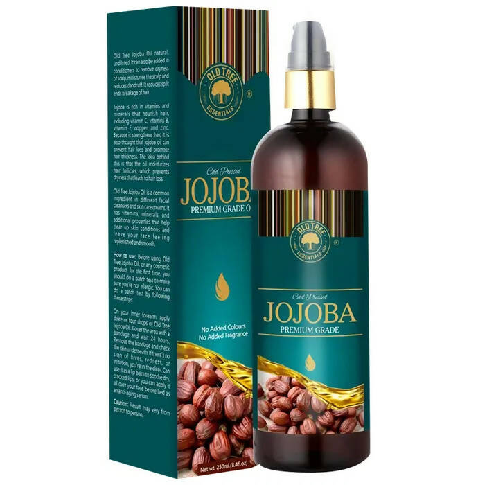 Old Tree Cold Pressed Jojoba Premium Grade Hair Oil | Grab2Buy
