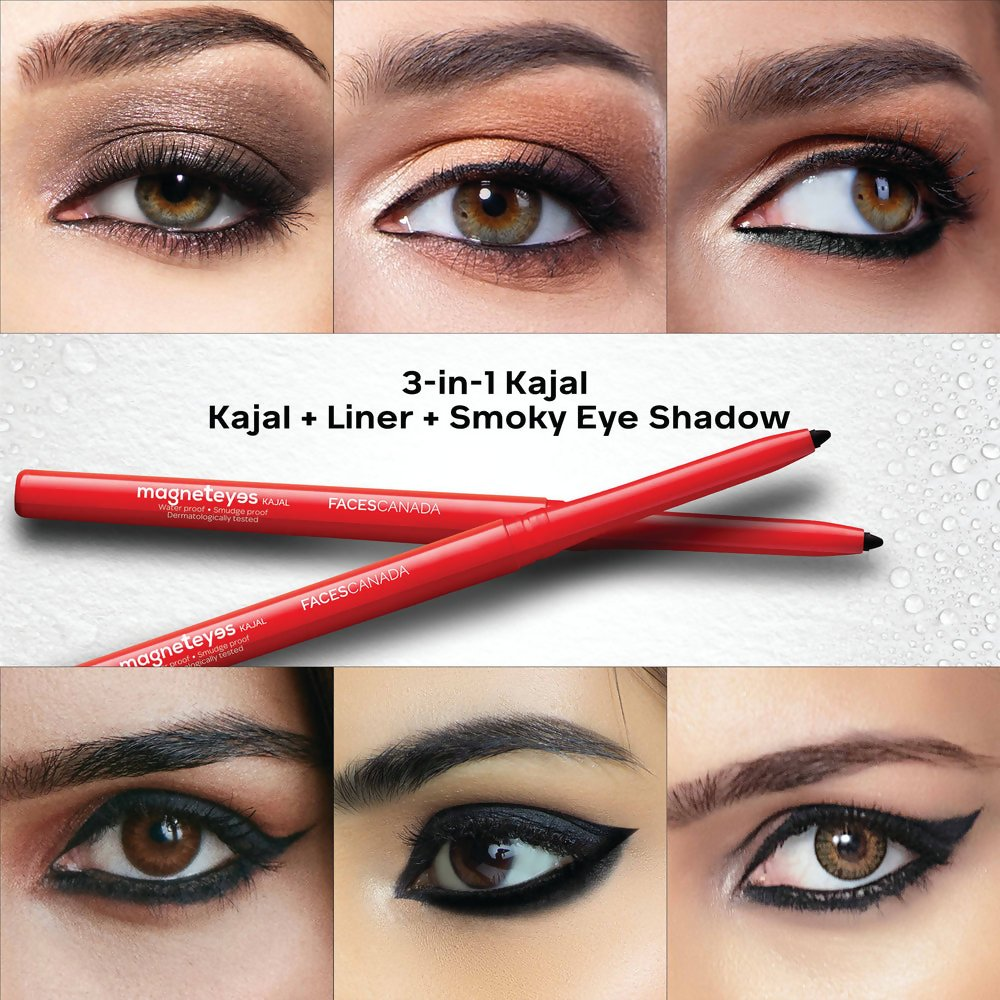 Faces Canada Magneteyes Kajal Stick - Black | Grab2Buy