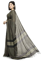 Mominos Fashion Black Color Bhagalpuri Saree | Grab2Buy