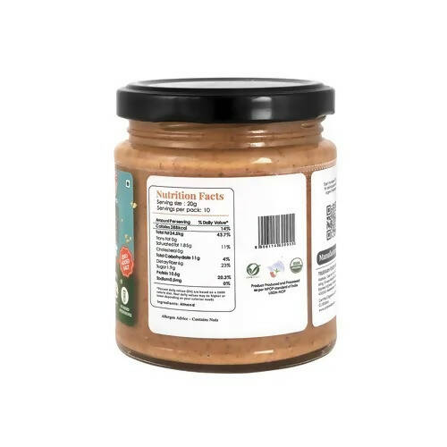 Truefarm Organic Almond Butter Crunchy-Unsweetened | Grab2Buy