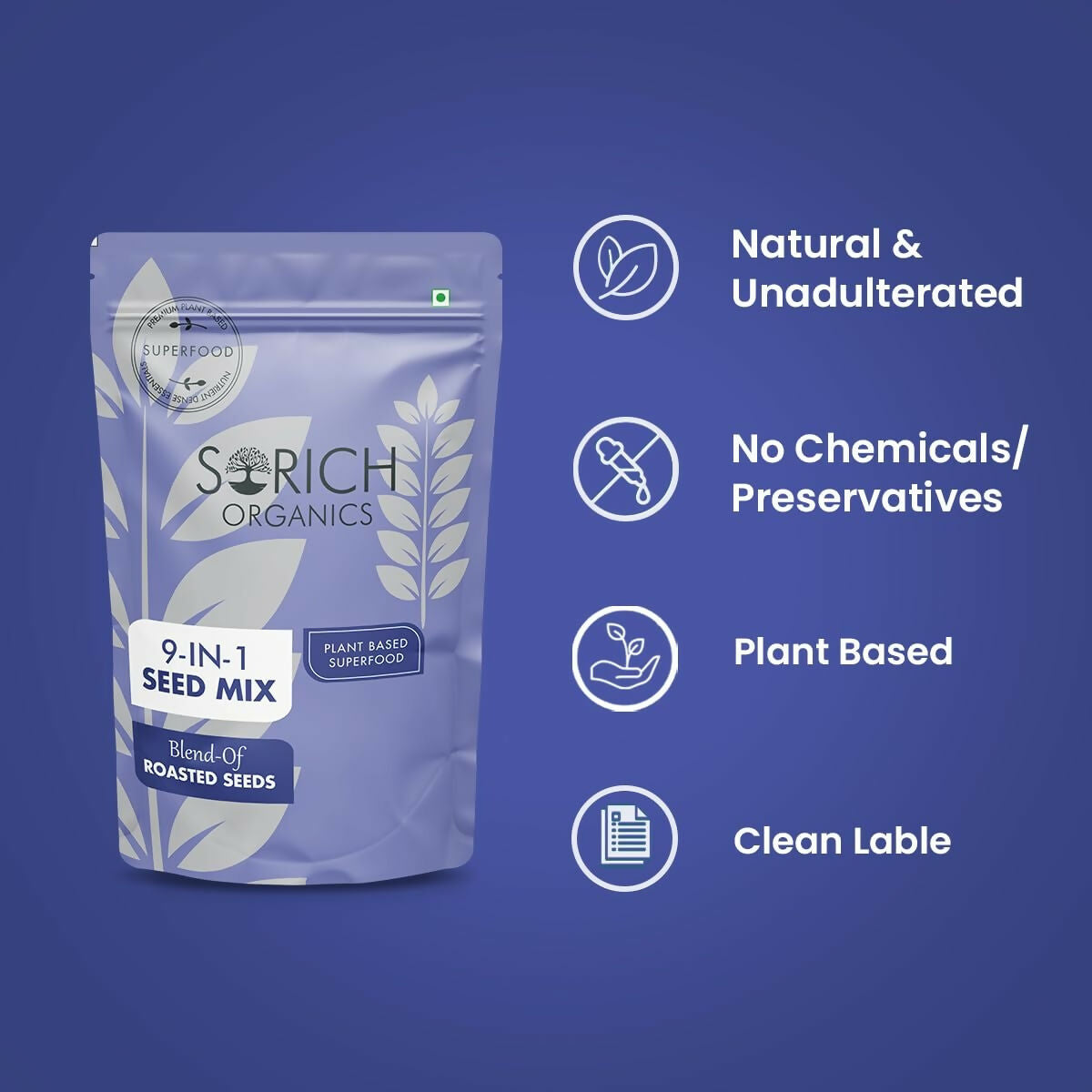 Sorich Organics 9 in 1 Seed Mix | Grab2Buy
