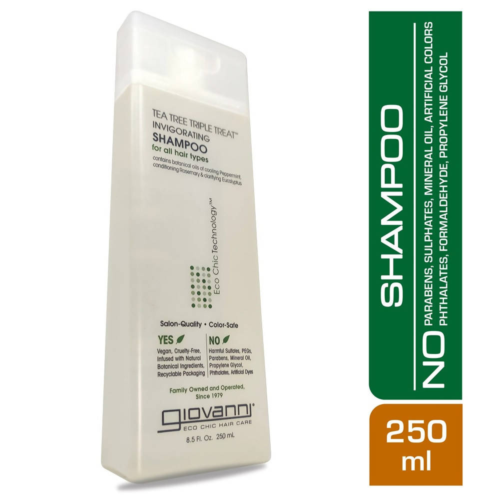 Giovanni Organic Tea Tree Triple Treat Invigorating Shampoo | Grab2Buy