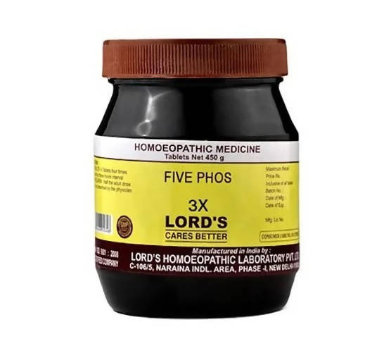 Lord's Homeopathy Five Phos Biocombination Tablets | Grab2Buy