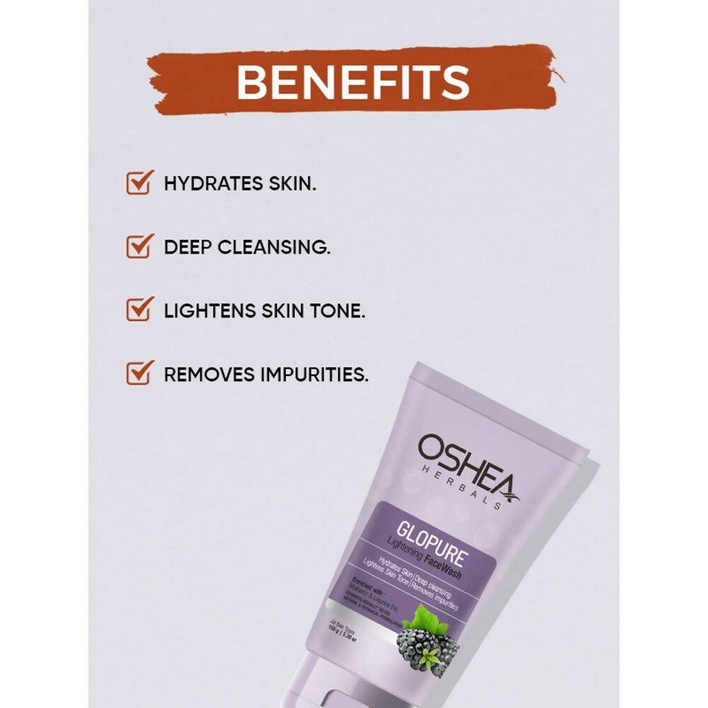 Oshea Herbals Glopure Lightening Face Wash | Grab2Buy