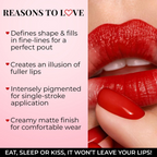 Just Herbs Fill & Define Lip Liner - Dirty Rose | Grab2Buy