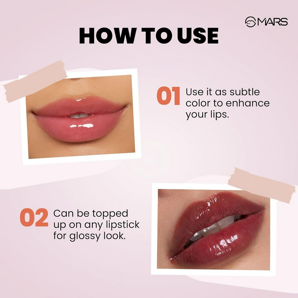 MARS Cosmetics Clear Quartz Tinted Lip Gloss | Grab2Buy