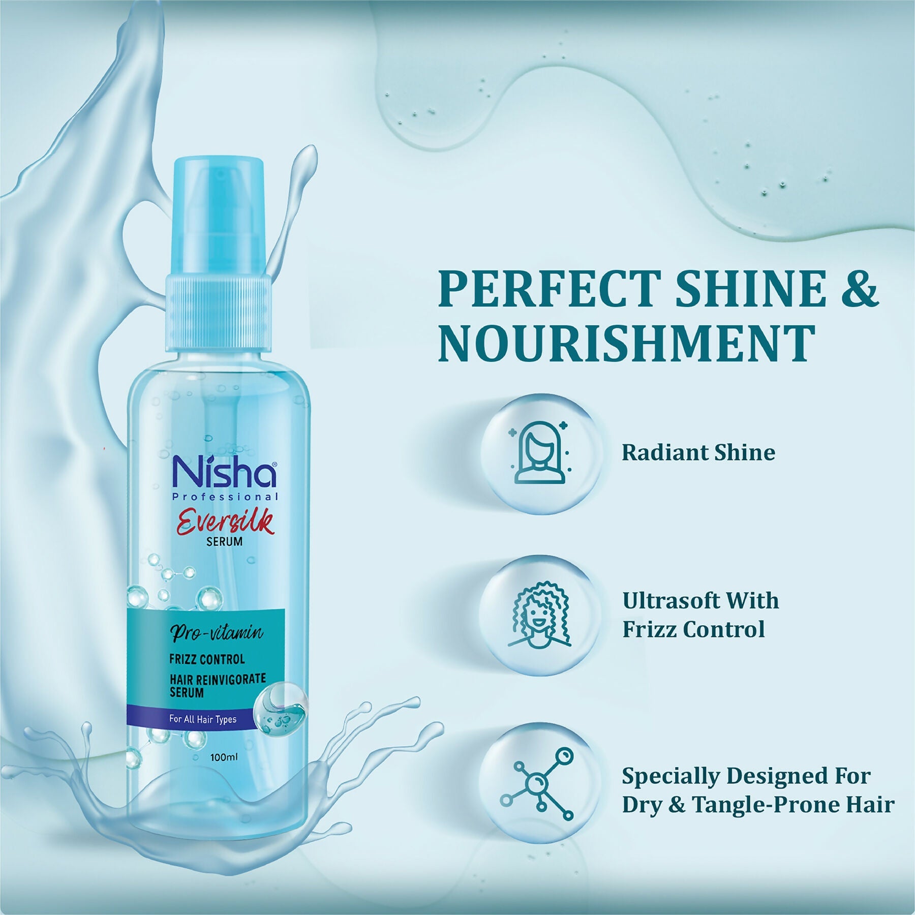 Nisha Hair Serum Eversilk Pro-Vitamin Serum | Grab2Buy