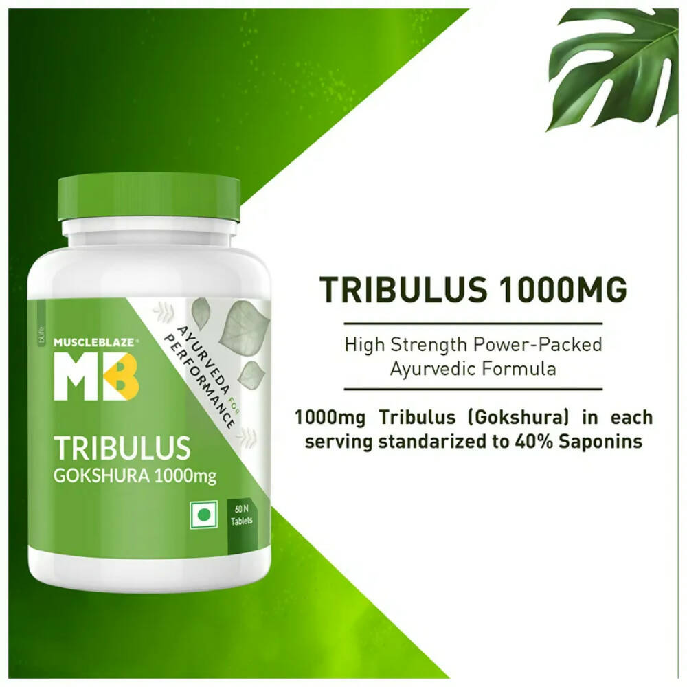 MuscleBlaze Gokshura Tablets | Grab2Buy