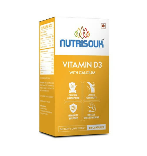 Nutrisouk Vitamin D3 Capsules | Grab2Buy