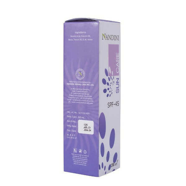 Nandini Herbal Sun Care Lotion SPF 45 | Grab2Buy