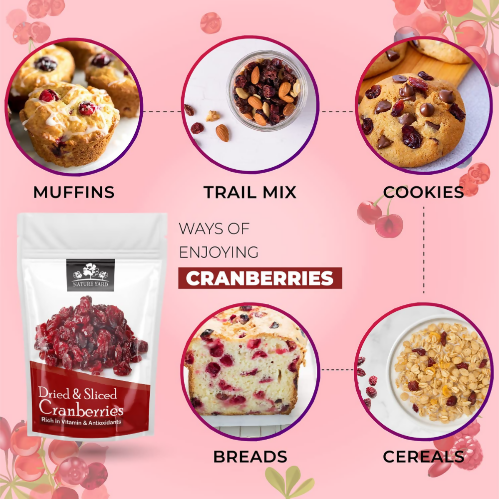 Nature Yard Dried & Slices Cranberry | Grab2Buy