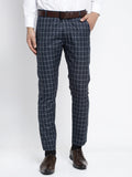 Jainish Men's Navy Formal Trousers ( FGP 260Navy ) | Grab2Buy