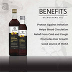 Grab2Buy Wood Pressed Black Mustard Oil