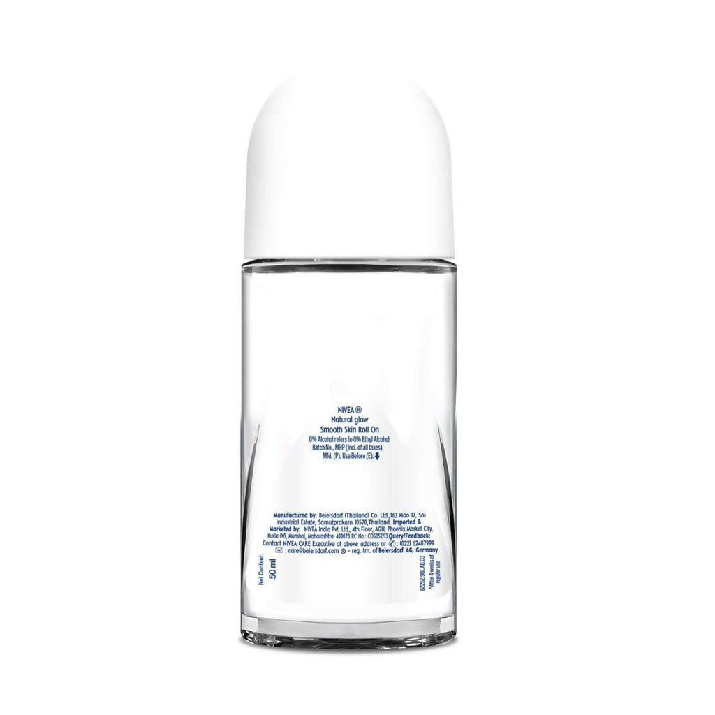 Nivea Natural Glow Smooth Skin Deodorant Roll On For Women | Grab2Buy