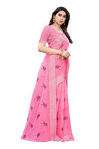 Vamika Pink Chanderi Designer Saree (SERIN PINK) | Grab2Buy