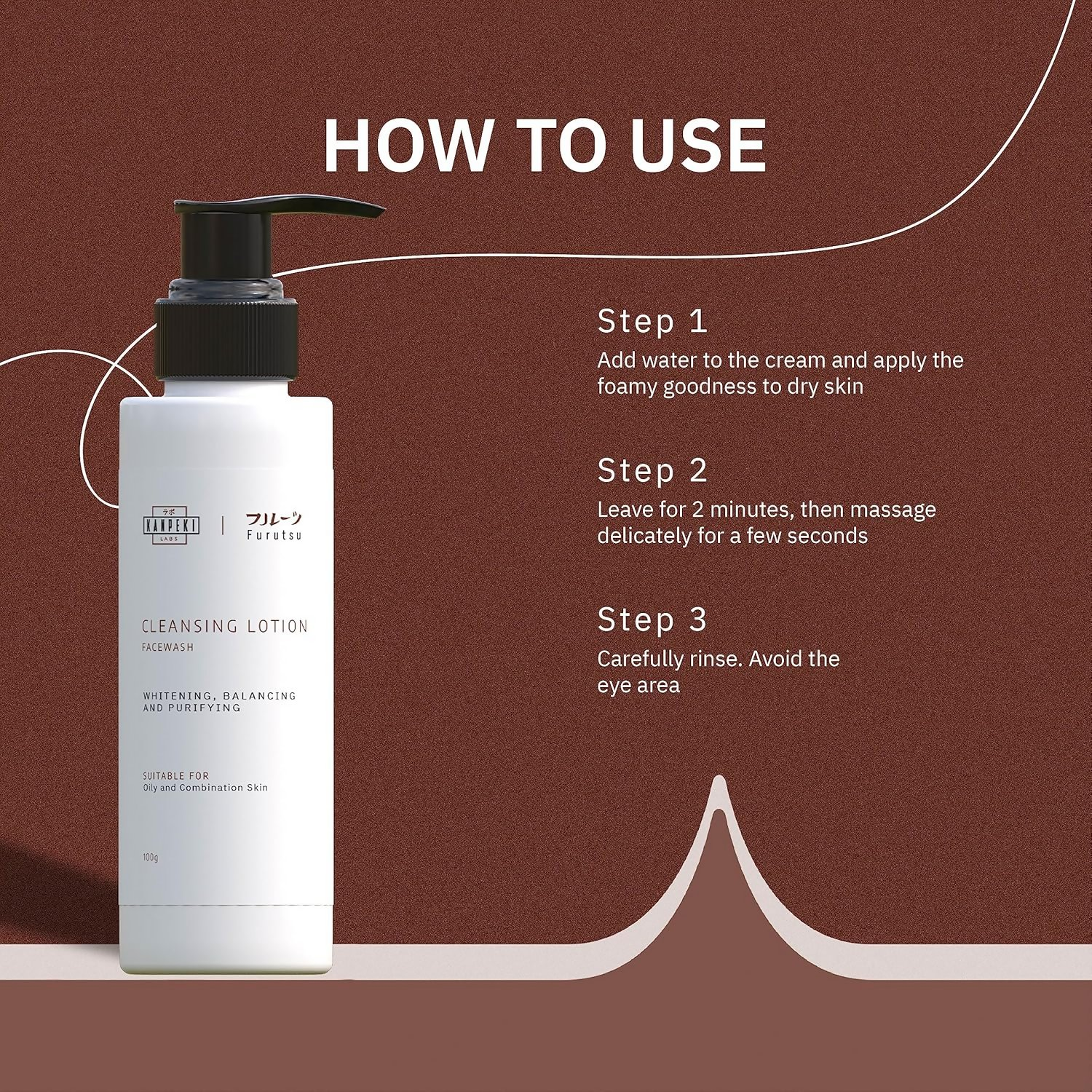 Kanpeki Labs Furutsu Cleansing Lotion Face Wash | Grab2Buy
