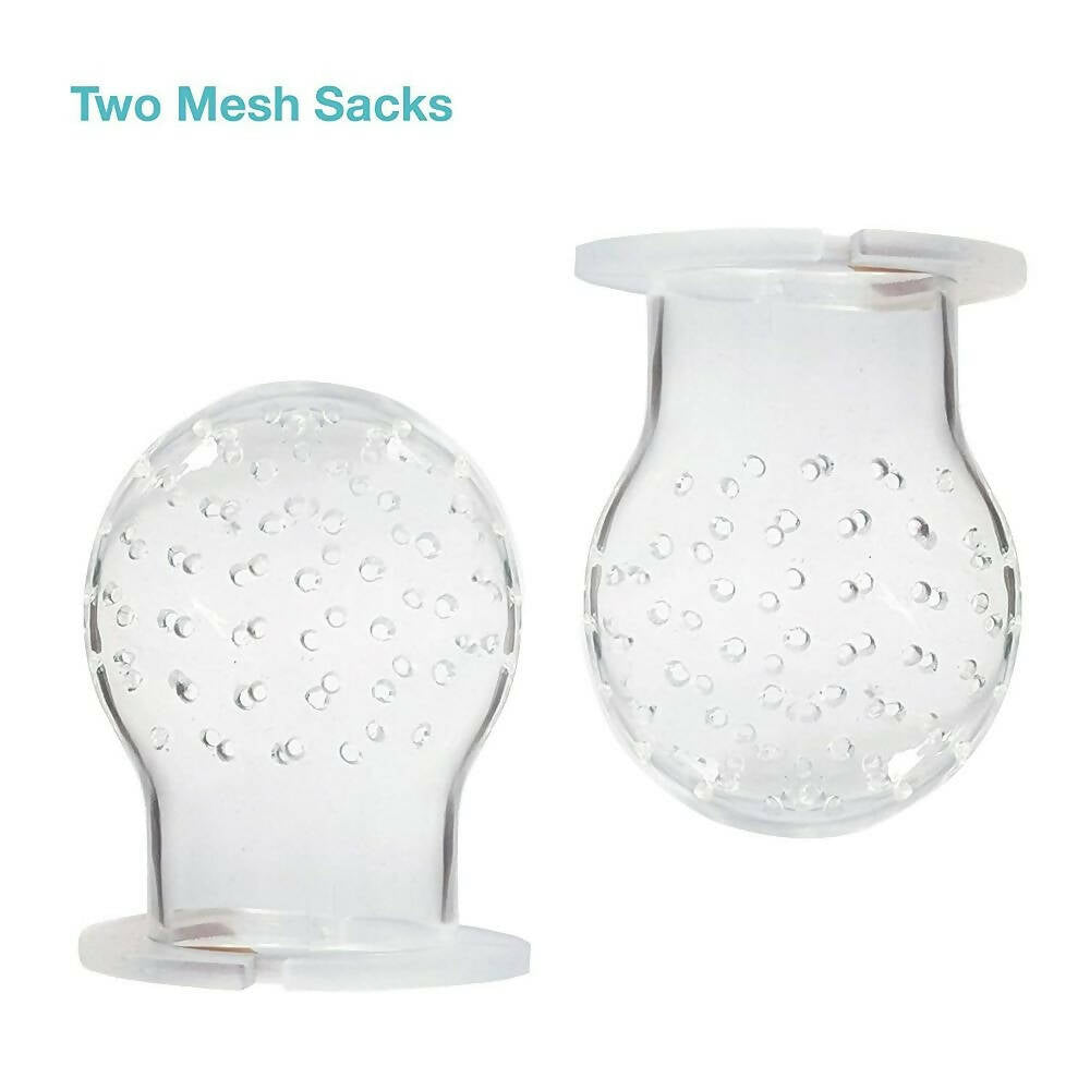 LuvLap Silicone Food/Fruit Nibbler with Extra Mesh | Grab2Buy