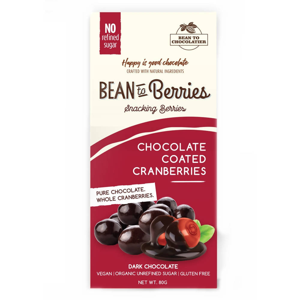 Pink Harvest Bean To Berries Chocolate Coated Cranberries | Grab2Buy